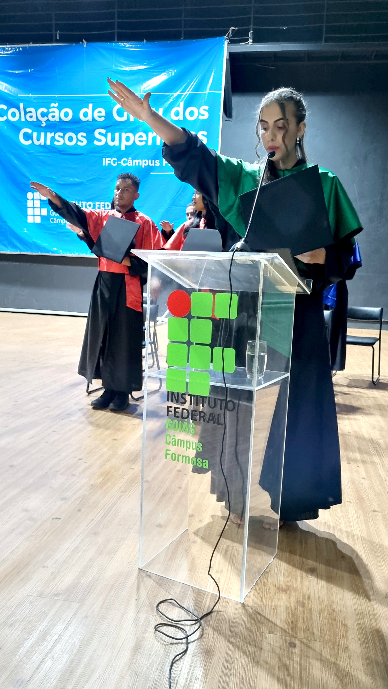 Juramento Momento do juramento dos cursos